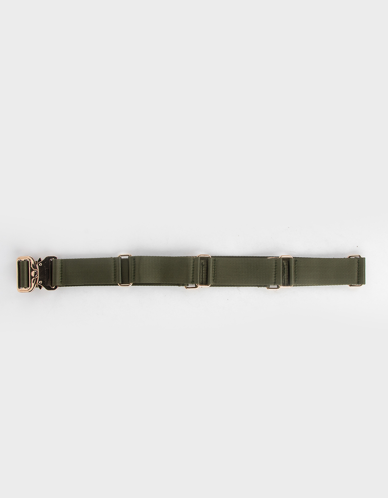 Nylon Metal Clip Womens Belt image number 2