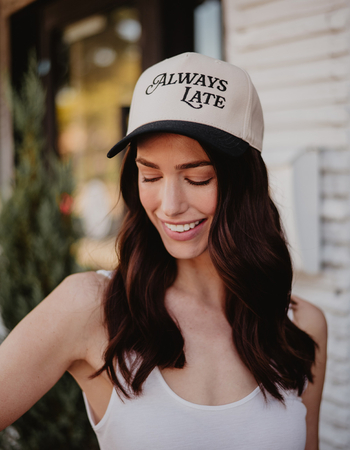 KATYDID Always Late Vintage Trucker Hat Alternative Image