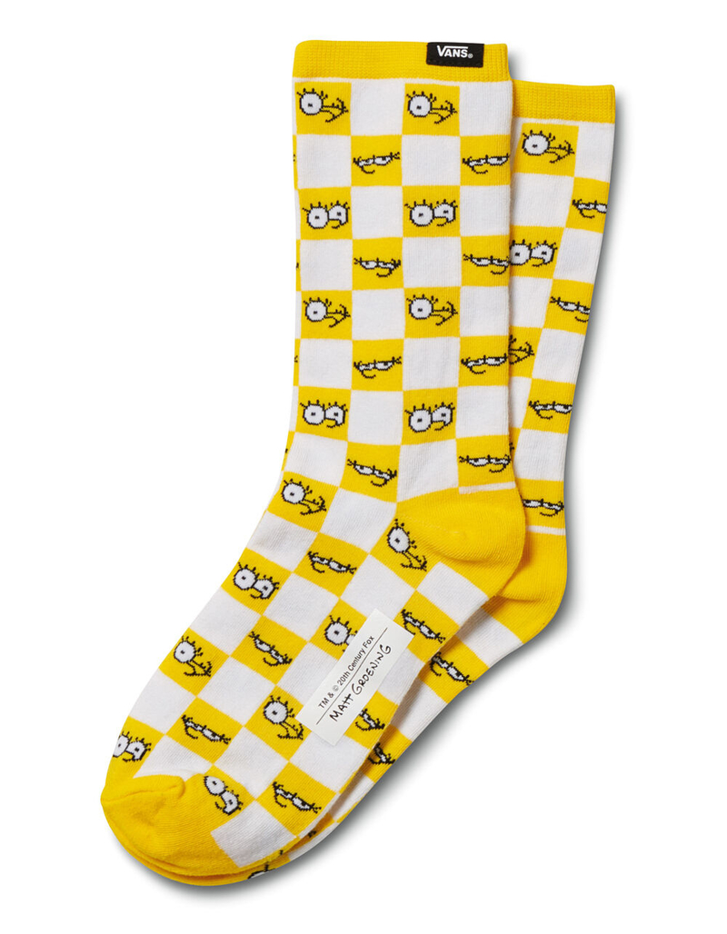VANS x The Simpsons Womens Crew Socks image number 0