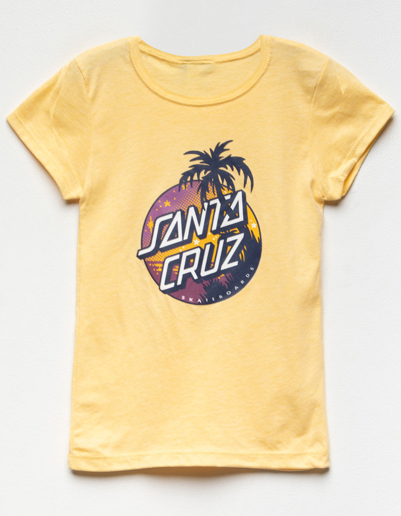 SANTA CRUZ Palm Dot Girls Tee image number 0