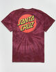 SANTA CRUZ Classic Dot Mens T-Shirt image number 2