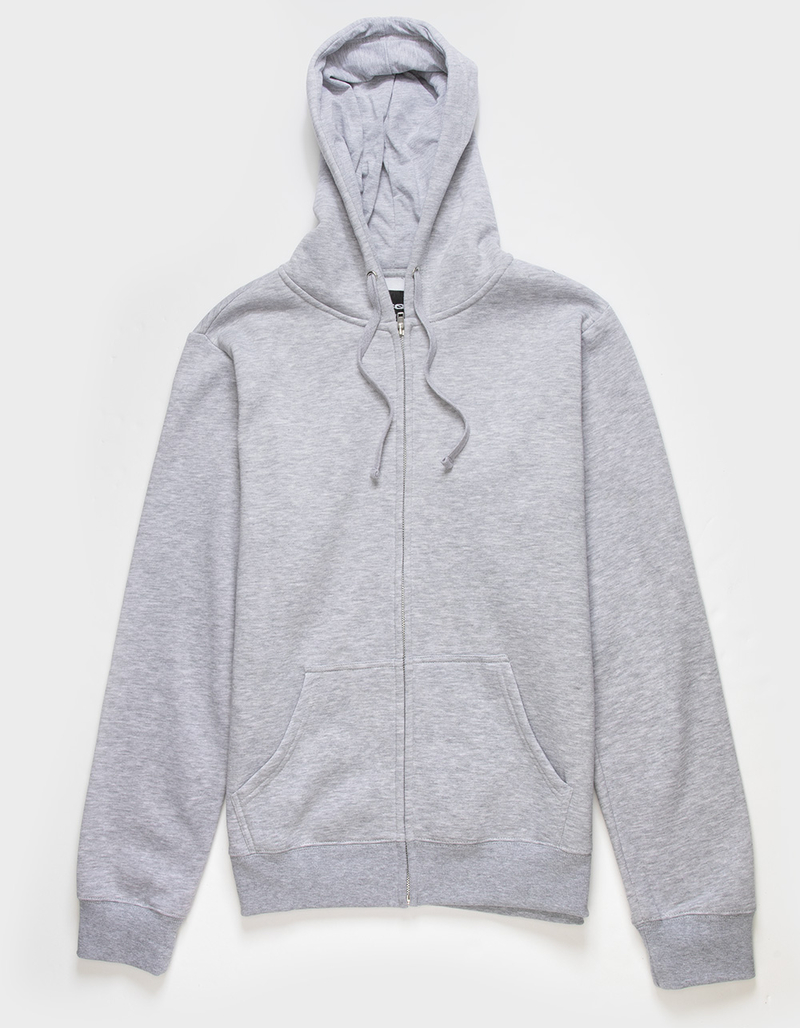 RSQ Mens Full Zip Fleece Hoodie image number 1