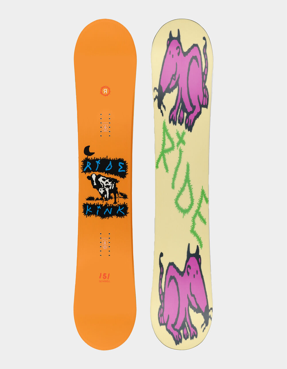 RIDE ライド KINK 151 RIDE SNOWBOARDS Kink Snowboard - MULTI - 151 | Tillys