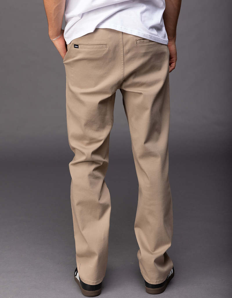 RSQ Mens Slim Straight Chino Pants DK KHAKI Tillys