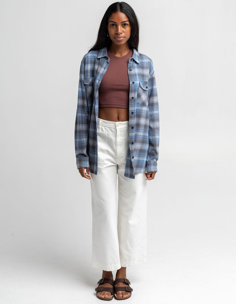 RSQ Womens Oversized Flannel Shirt image number 3