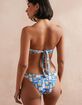 DIPPIN' DAISY'S Lotus Bandeau Bikini Top image number 3