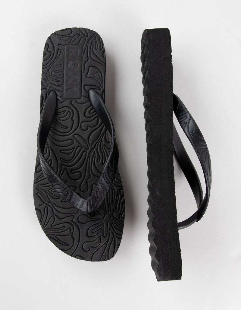 ROXY Beach Up Womens Thong Flip Flops image number 4