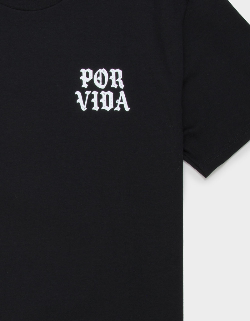 LAST CALL CO. Keeps Por Vida Mens Tee image number 3
