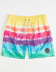 MAUI AND SONS Rainbow Mens Volley Shorts image number 1