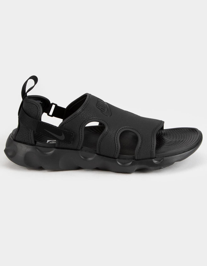 NIKE Owaysis Mens Sandals BLACK Tillys