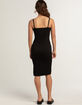 RSQ Womens Knit Bodycon Midi Dress image number 3