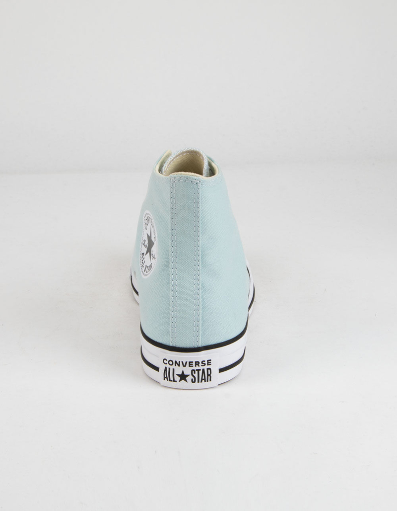 CONVERSE Chuck Taylor All Star Seasonal Color Light Blue Womens High Top Shoes image number 3
