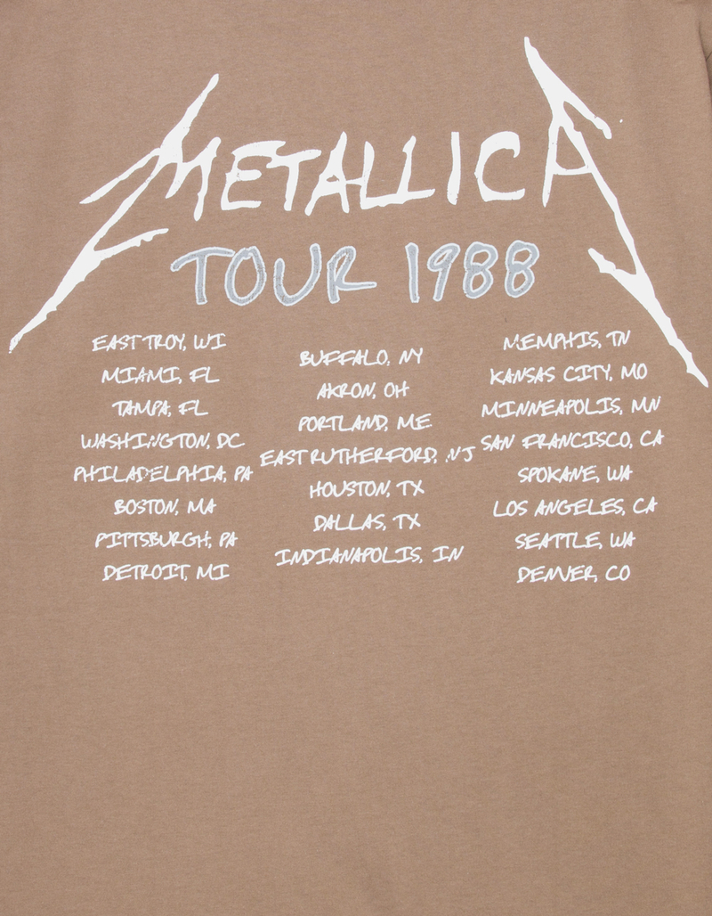 METALLICA Hand Drawn Mens Boxy Tee image number 3