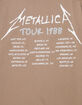 METALLICA Hand Drawn Mens Boxy Tee image number 4