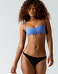 FULL TILT Cinch Front Bralette Bikini Top image number 4