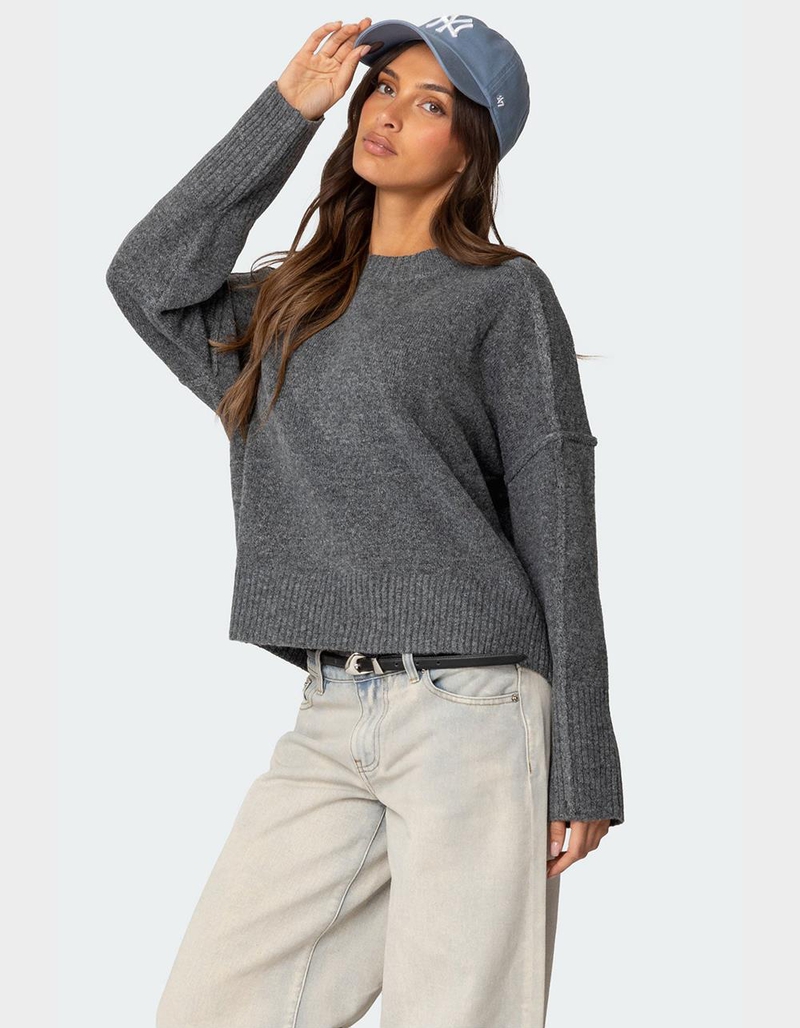 EDIKTED Shirley Oversized Sweater image number 2