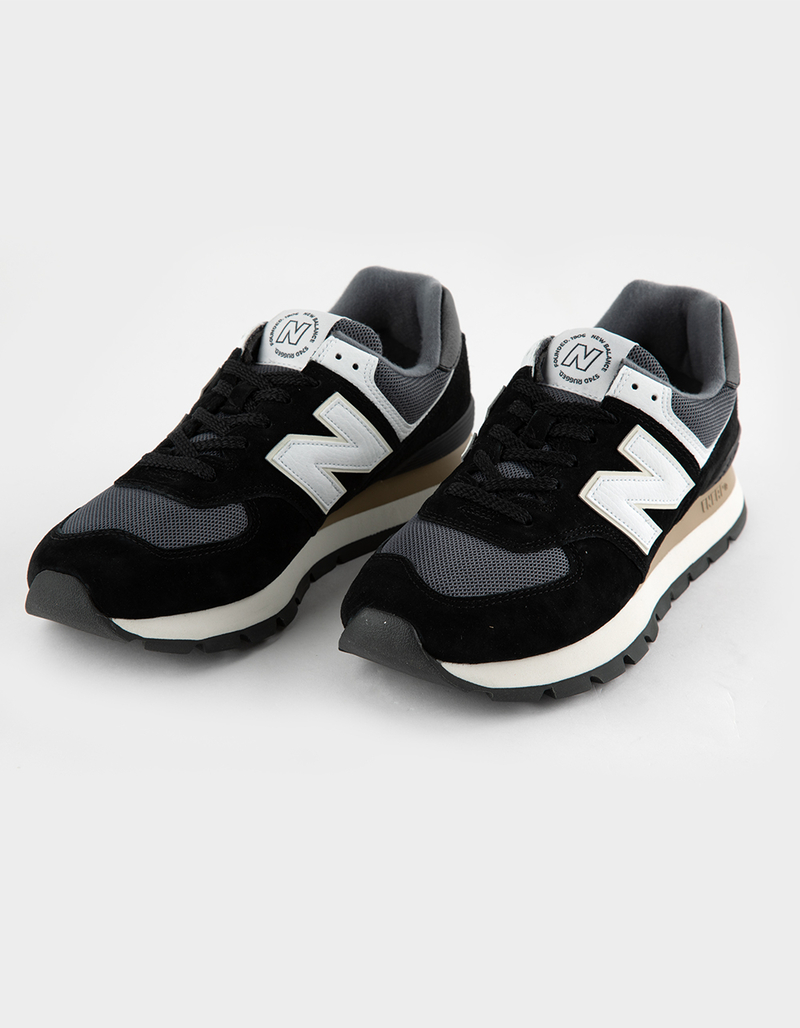 NEW BALANCE 574 Rugged Mens Shoes - BLK/GRY | Tillys 