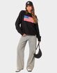 EDIKTED USA Oversized Chunky Knit Sweater image number 2