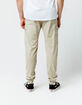 CHARLES AND A HALF Zip Pocket Khaki Mens Cargo Pants image number 5
