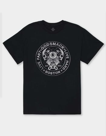 GODSMACK Live Fast Live Hard Unisex Tee Primary Image