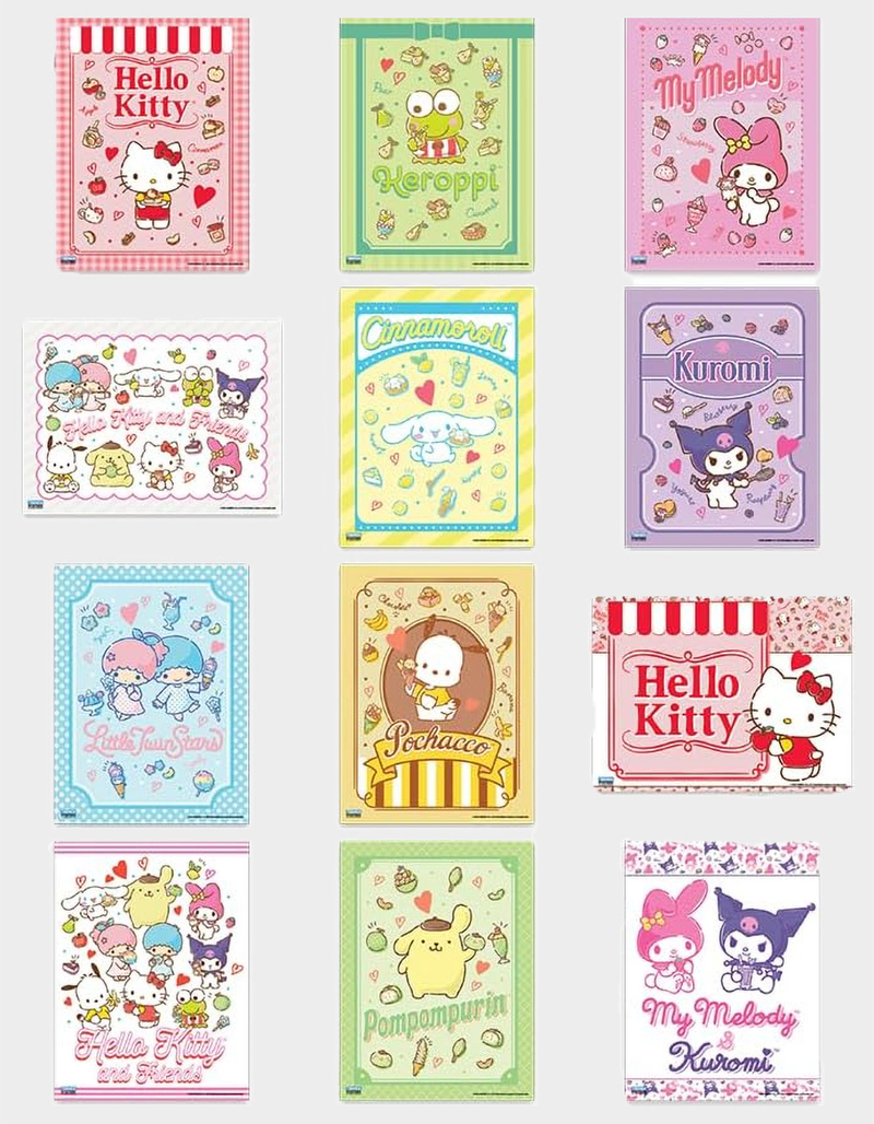 SANRIO Hello Kitty Poster Book MULTI Tillys