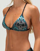 AFFLICTION Electric Storm Triangle Bikini Top image number 3