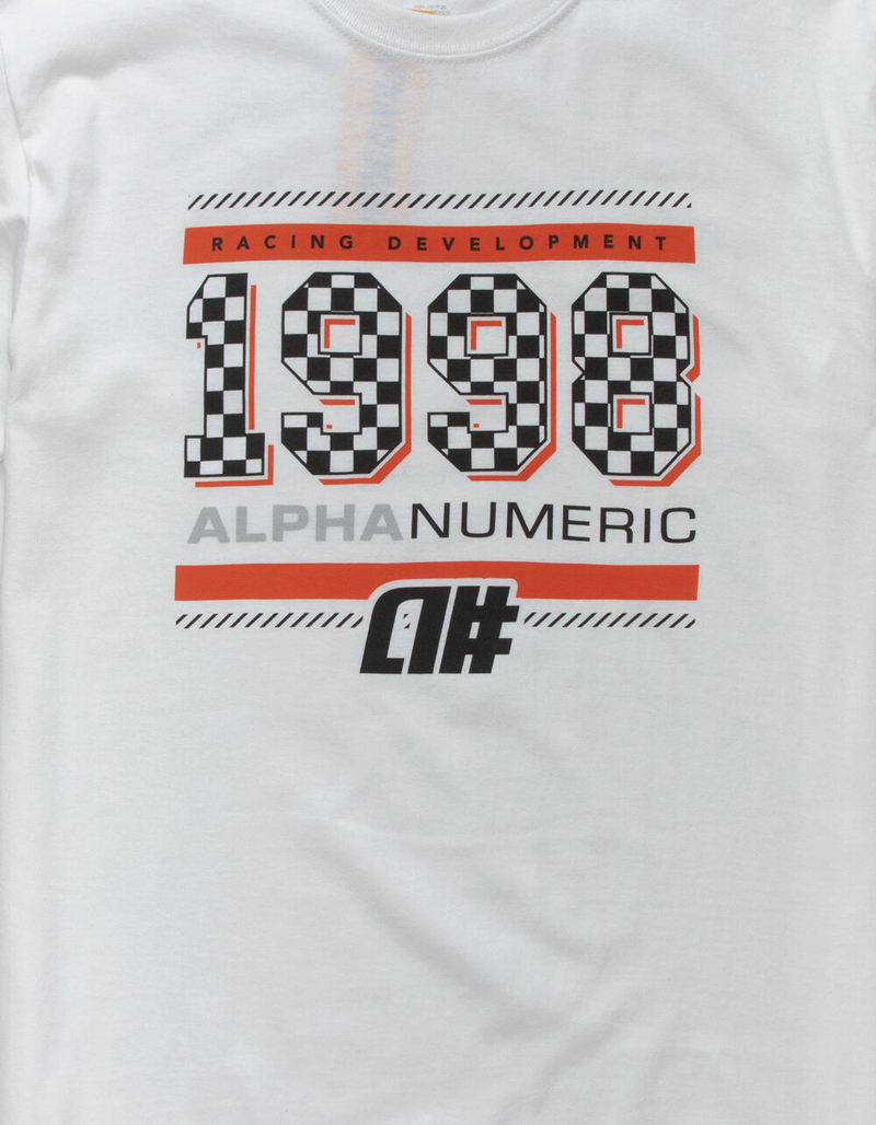 ALPHANUMERIC Pit Crew Mens T-Shirt image number 1