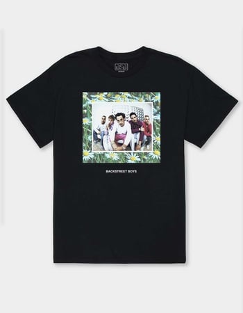 BACKSTREET BOYS Polaroid Daisies Unisex Tee Primary Image