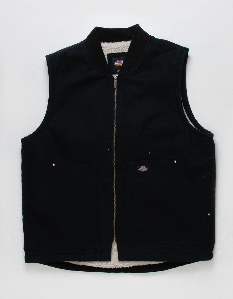DICKIES Lined Mens Duck Vest image number 0