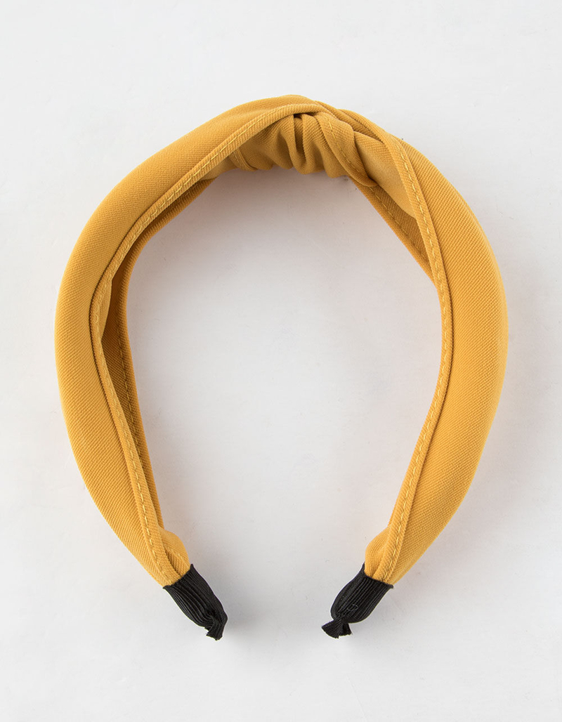 FULL TILT Twist Mustard Headband image number 0