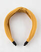 FULL TILT Twist Mustard Headband image number 1