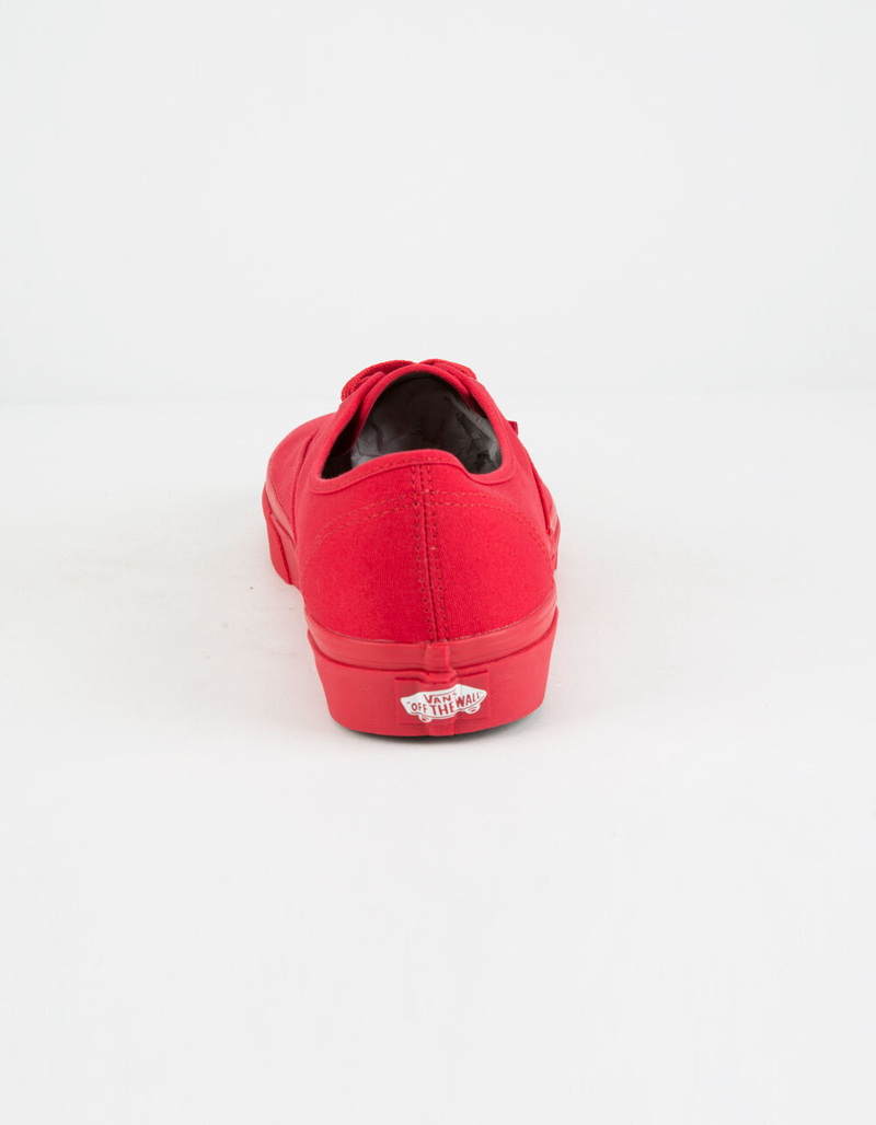 VANS Authentic True Red & Black Shoes image number 4