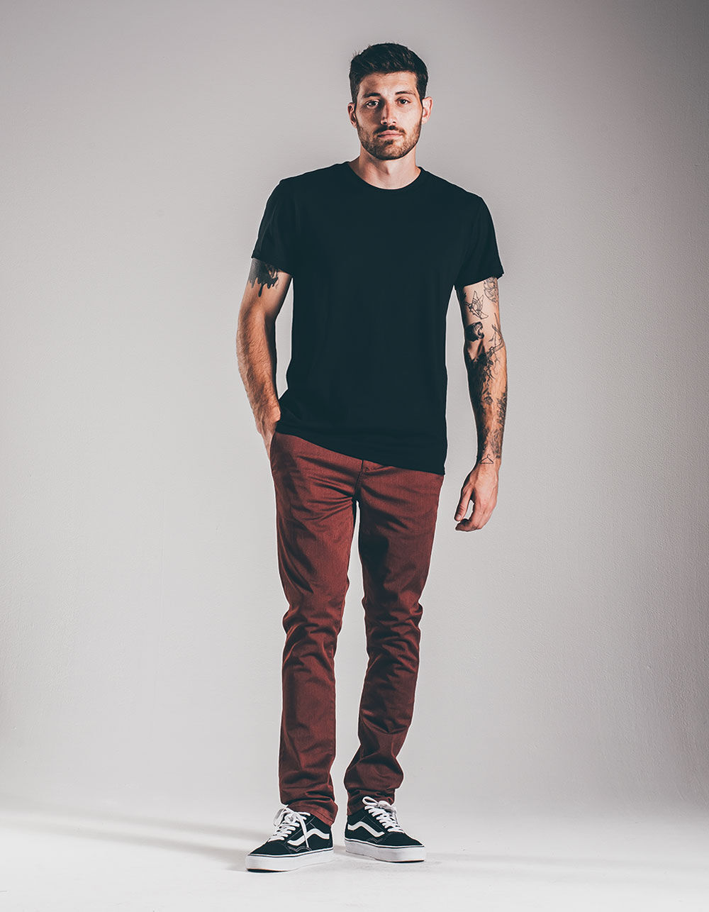 RSQ Seattle Mens Skinny Tapered Stretch 