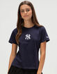 PRO STANDARD New York Yankees Womens Baby Tee image number 1