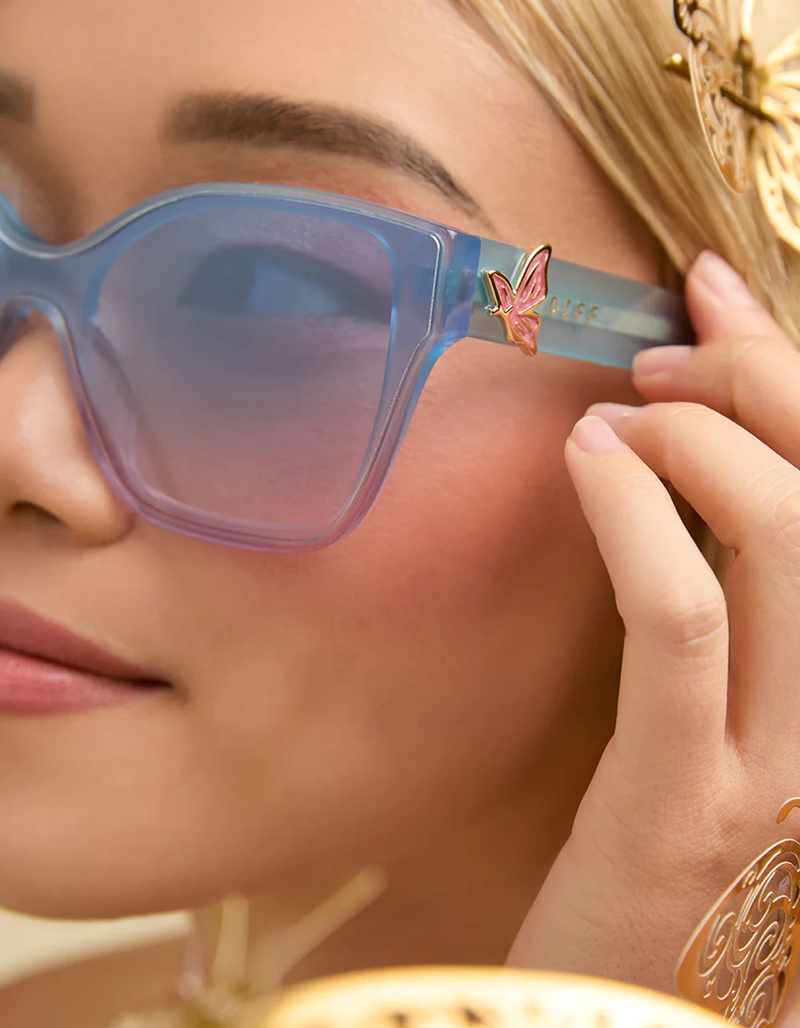 DIFF EYEWEAR x Wicked Glinda Upland Butterfly Sunglasses image number 7