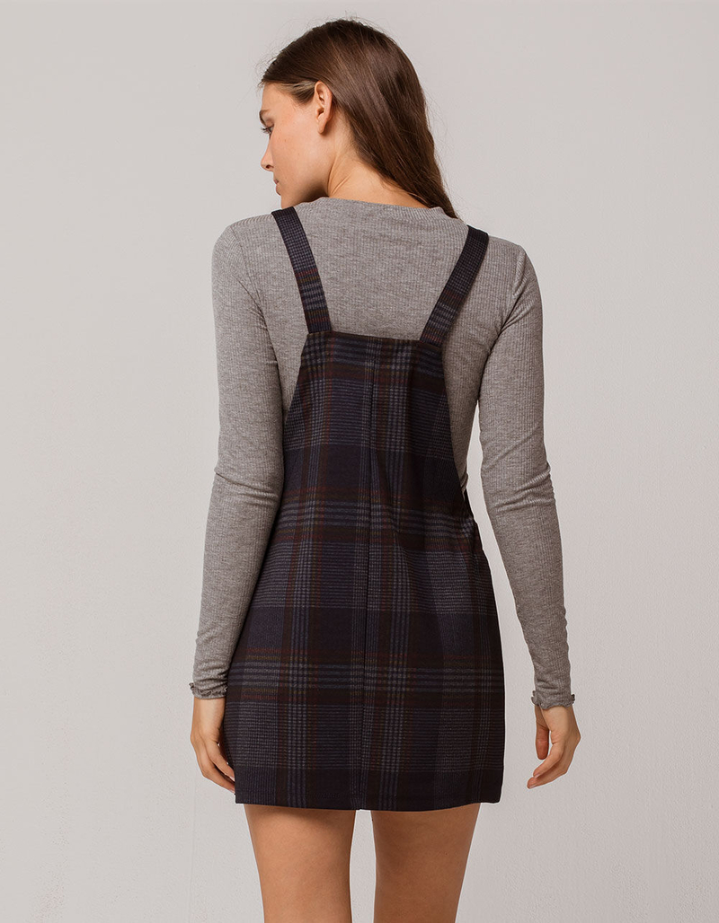 SKY AND SPARROW Plaid Navy Skirtall image number 2