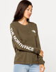 THE NORTH FACE Brand Proud Olive Womens Tee image number 1