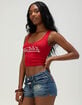 VON DUTCH Logo Womens V-Neck Tank Top image number 3
