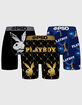 PSD Playboy Shine 3 Pack Mens Boxer Briefs image number 1