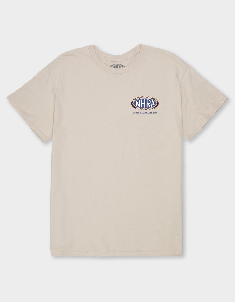NHRA 75 Years Of Racing Unisex Tee image number 1