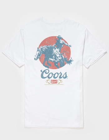COORS Banquet Longhorn Rodeo Unisex Tee Primary Image