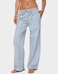EDIKTED Macey Striped Pants image number 1