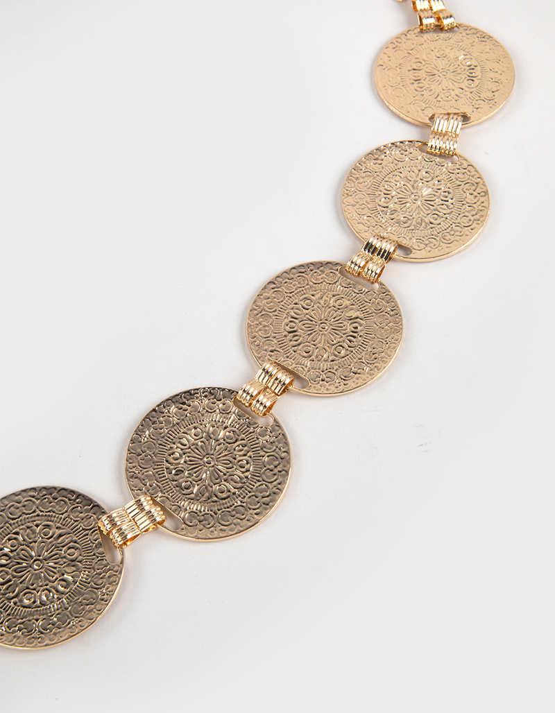 Coin Disc Chain Belt image number 1