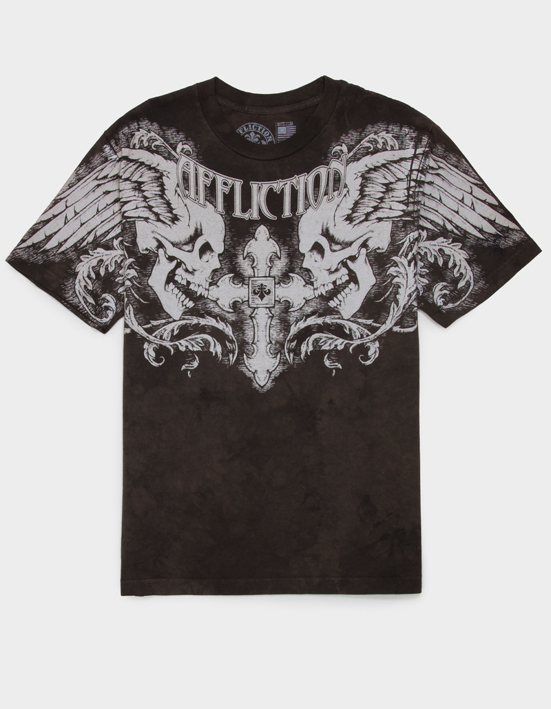 AFFLICTION Winged Up Mens Tee image number 1
