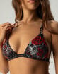 AFFLICTION Crimson Temple Triangle Bikini Top image number 2