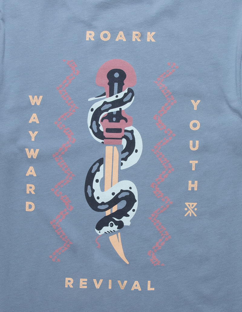 ROARK Snake & Dagger Mens T-Shirt image number 3