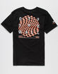 VANS Warped Circle Mens T-Shirt image number 1