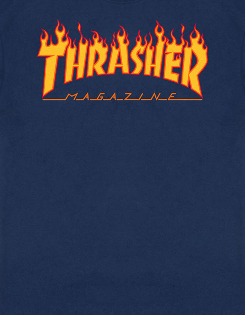 THRASHER Flame Logo Mens Tee image number 1