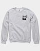 CHERRIES Gingham Bow Unisex Crewneck Sweatshirt image number 1