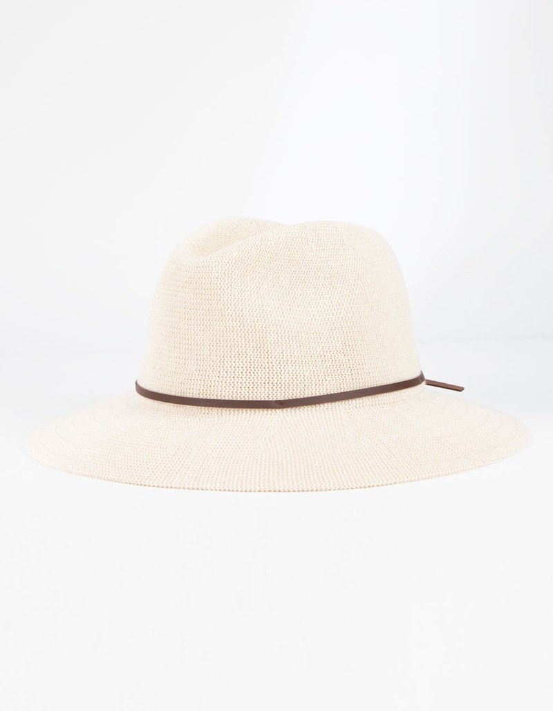 Rancher Womens Cream Fedora image number 1